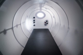 46" Portable Hyperbaric Chamber, Interior View